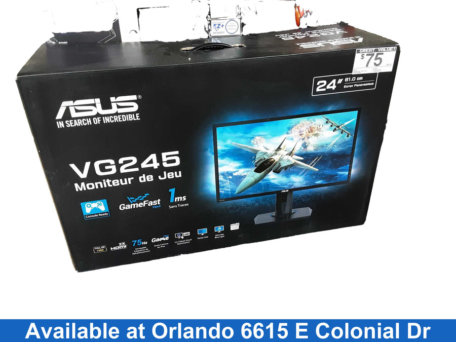Asus Vg245h Black Computer Monitor