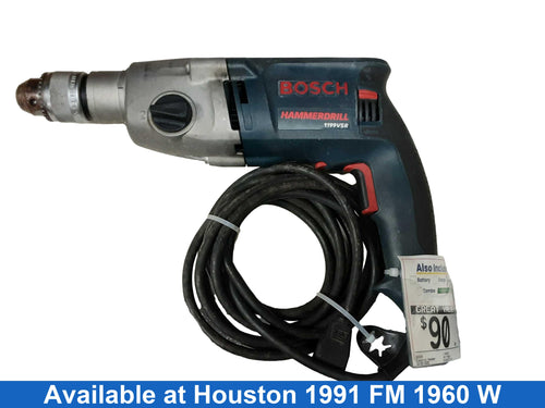 Bosch 1199vsr Blue Corded Hammer Drill
