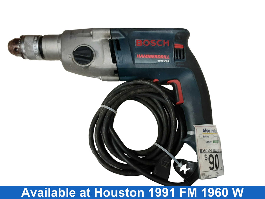 Bosch 1199vsr Blue Corded Hammer Drill