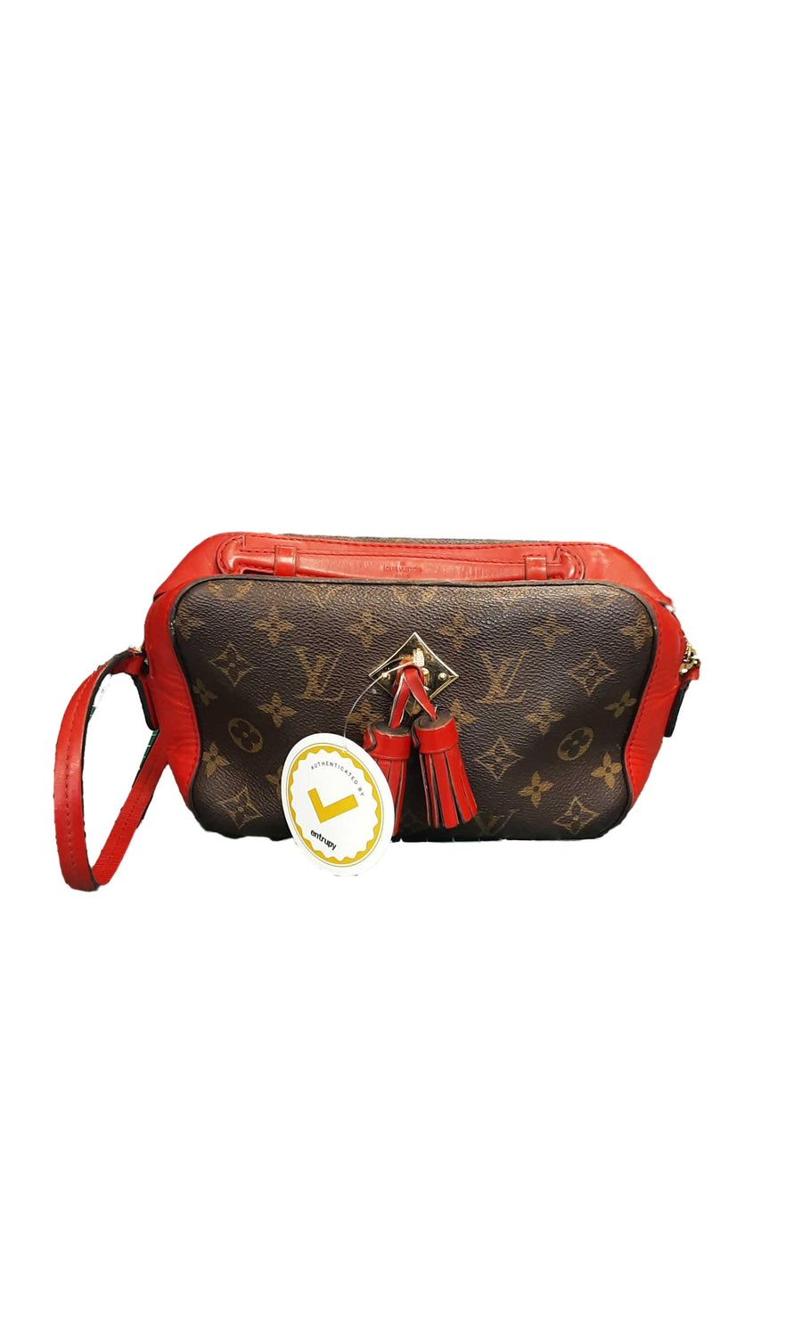 Louis Vuitton Saintonge Crossbody Brown Purse / Handbag