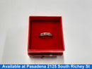 Ring - Wedding Band - White Gold 10k (.417) 2.4 grams Size 7