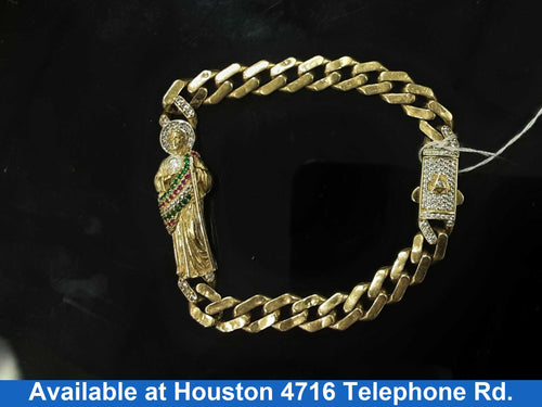Bracelet - Yellow Gold 14k (.585) 15.7 grams 8 inch