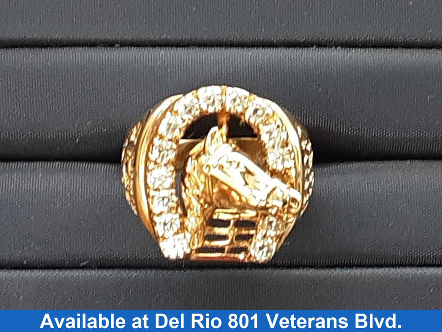Men's Ring - Yellow Gold 10k (.417) 7.5 grams Size 11
