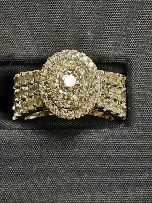 Ring - Wedding Band - White Gold 14k (.585) 7.6 grams Size 7