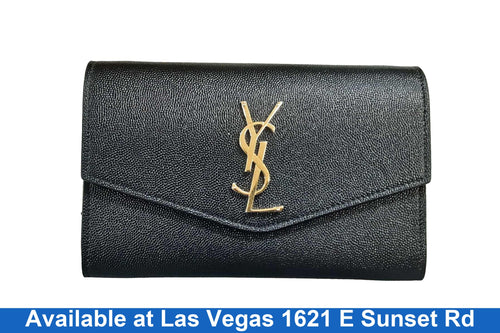 Yves Saint Laurent Chain Wallet Black Purse / Handbag