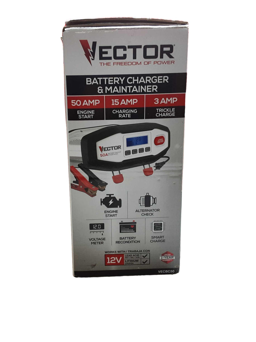 Vector Vecbc50 White Battery Charger