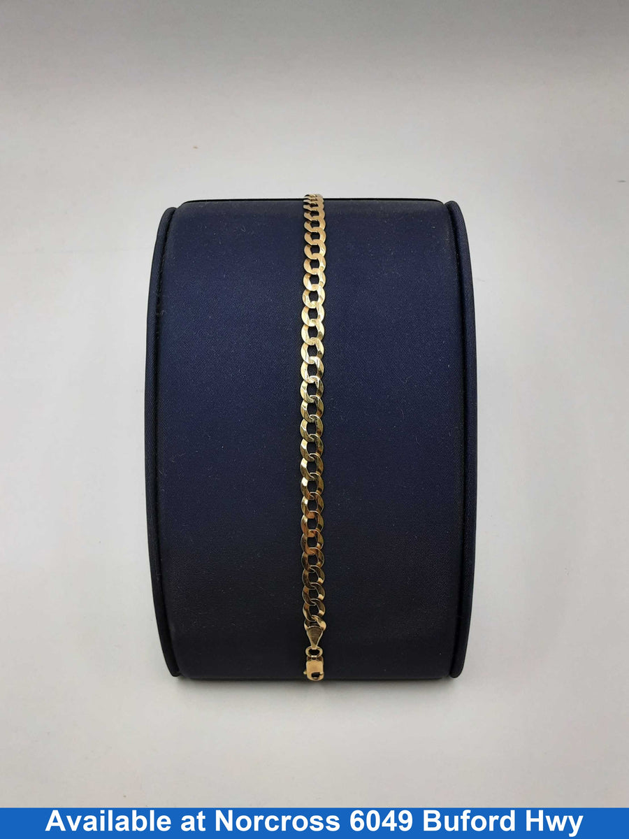 Bracelet - Yellow Gold 10k (.417) 4.5 grams 7 inch