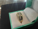 Ring - Wedding Band - Yellow Gold 14k (.585) 8.6 grams Size 9