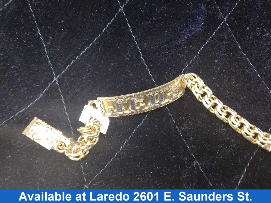 ID Bracelet - Yellow Gold 10k (.417) 24.2 grams 8 inch