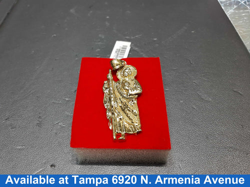 Religious Pendant - Yellow Gold 10k (.417) 2.3 grams