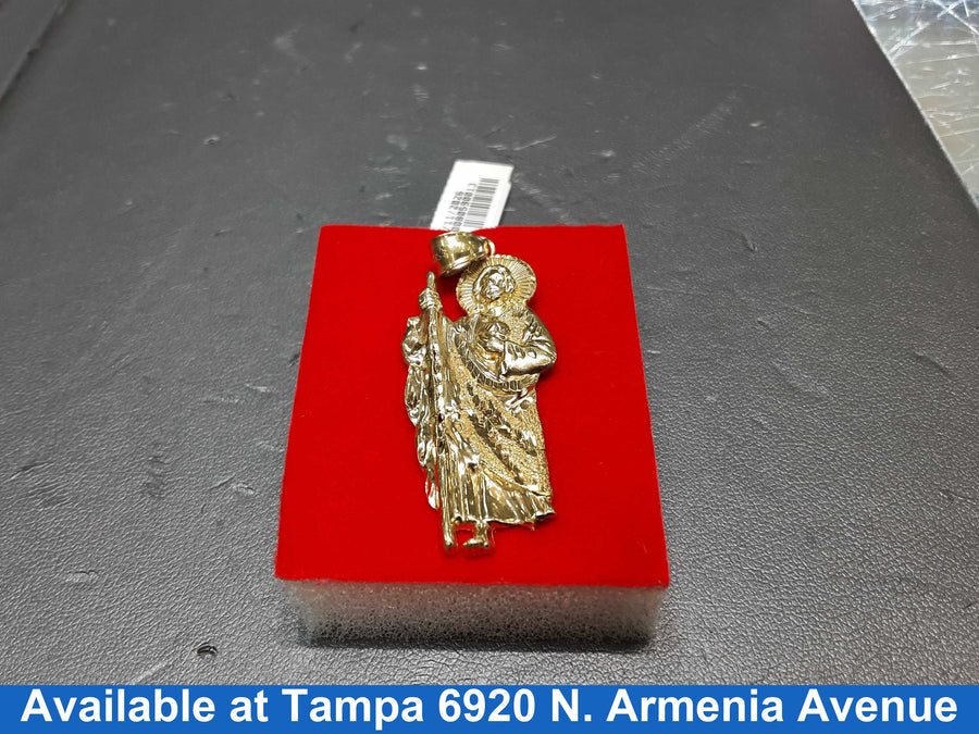 Religious Pendant - Yellow Gold 10k (.417) 2.3 grams
