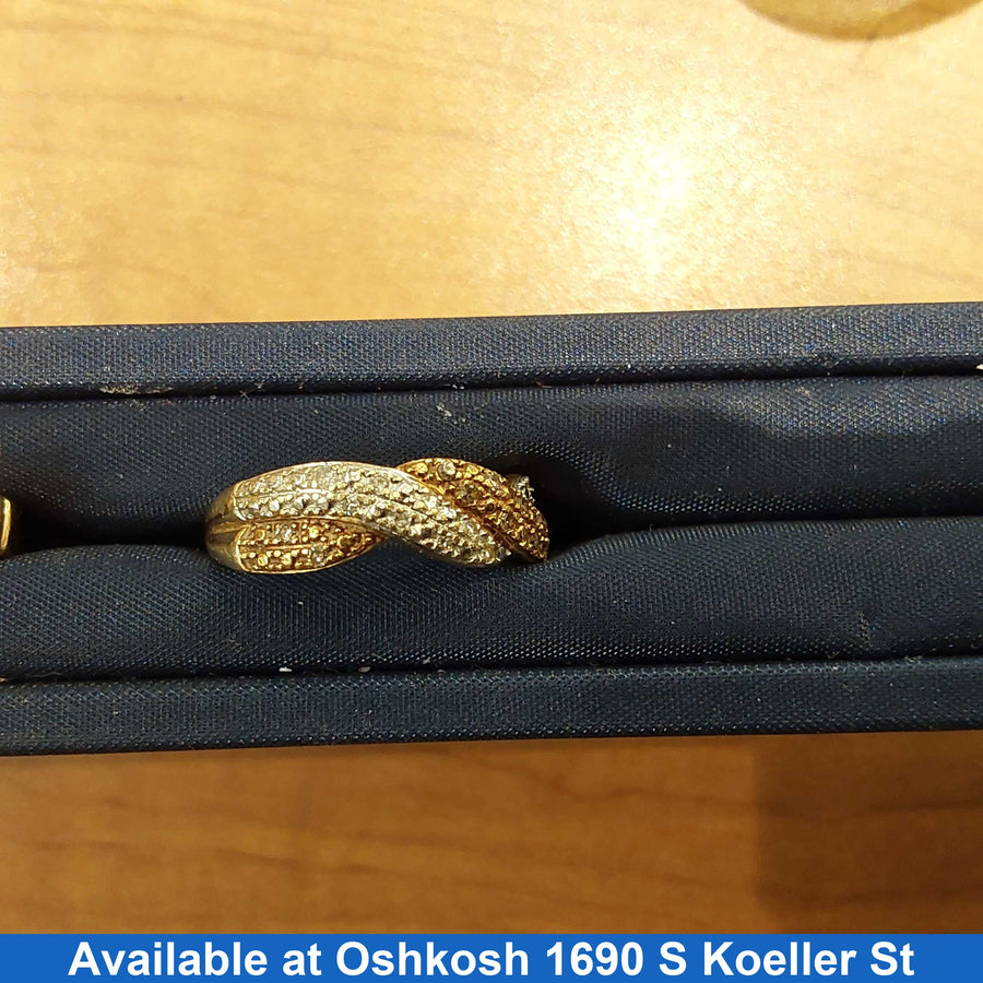 Women's Ring - Yellow Gold 14k (.585) 2.2 grams Size 7.5