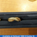 Women's Ring - Yellow Gold 14k (.585) 2.2 grams Size 7.5