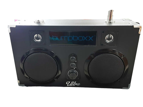 Bumpboxx Ultra Black Portable Speaker
