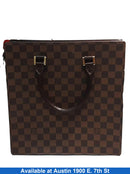 Louis Vuitton Venice Sac Plat Tote Bag Damier Ebene Brown Purse / Handbag