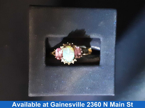 Women's Ring - Yellow Gold 10k (.417) 2.3 grams Size 7
