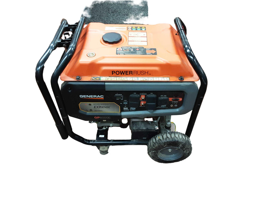 Generac Gp8000e Orange Generator