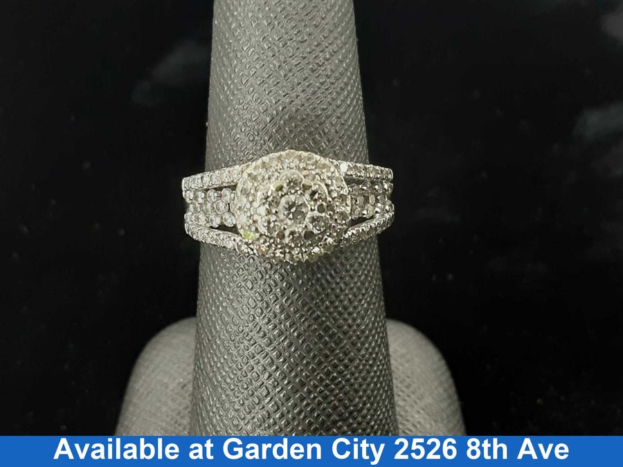 Women's Ring - White Gold 14k (.585) 5.9 grams Size 7