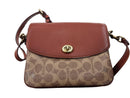 Coach Rowan Satchel Beige / Tan Purse / Handbag