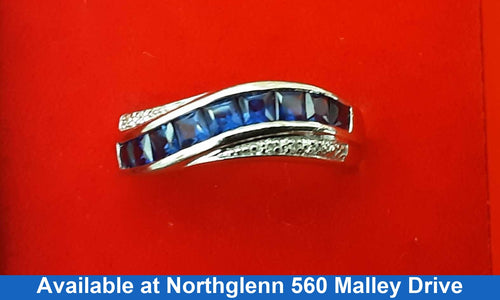 Women's Ring - White Gold 10k (.417) 2.6 grams Size 8