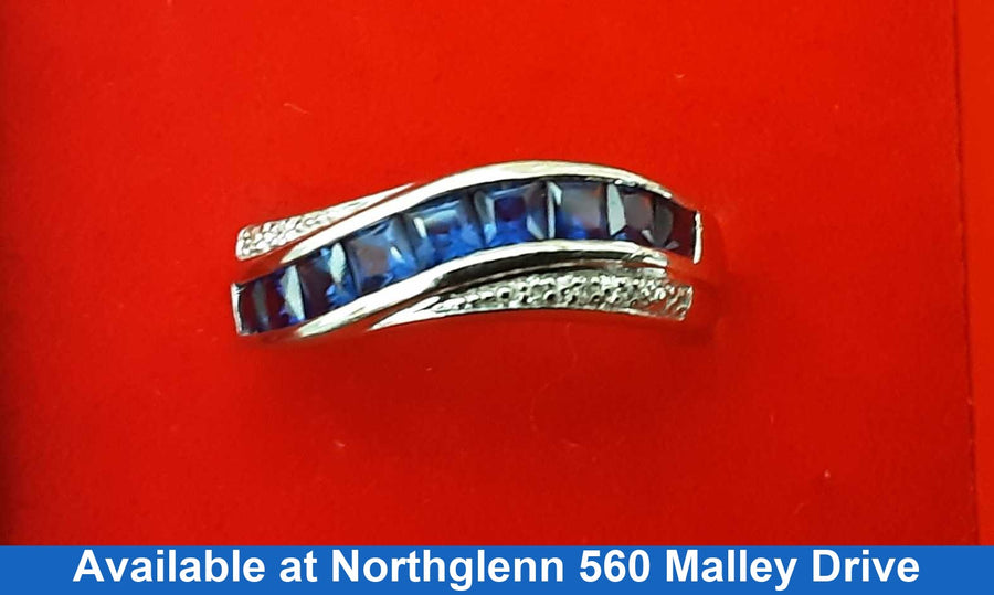 Women's Ring - White Gold 10k (.417) 2.6 grams Size 8