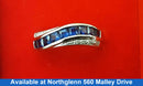 Women's Ring - White Gold 10k (.417) 2.6 grams Size 8