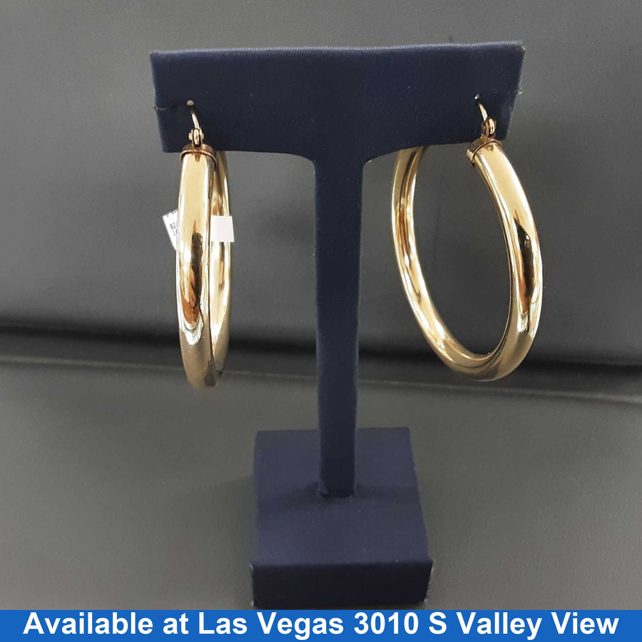 Bangle Earrings - Yellow Gold 14k (.585) 13.04 grams
