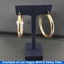 Bangle Earrings - Yellow Gold 14k (.585) 13.04 grams
