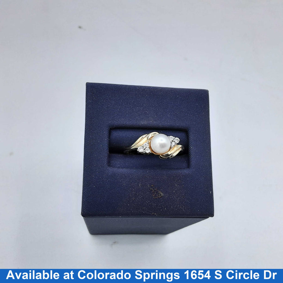 Women's Ring - Yellow Gold 10k (.417) 1.8 grams Size 7