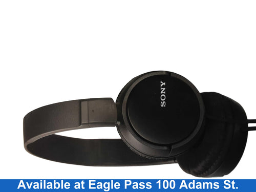 Sony Mdr-zx110 Black Stereo Headphone