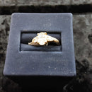 Ring - Engagement Set - Yellow Gold 14k (.585) 3.7 grams Size 7