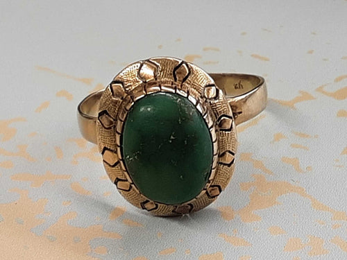 Women's Ring - Yellow Gold 10k (.417) 4 grams Size 11