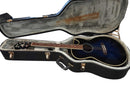 Ibanez Aes10etbs1201 Blue Acoustic / Electric Classic Guitar