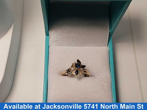 Women's Ring - Yellow Gold 10k (.417) 2.1 grams Size 7