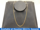 Chain - Yellow Gold 10k (.417) 6 grams 22 inch