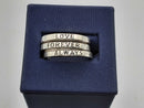 Women's Ring - Lady's Ring - Fashion Silver 10.3 grams Size 20