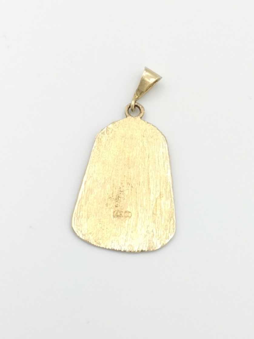 Religious Pendant - Yellow Gold 14k (.585) 7.3 grams