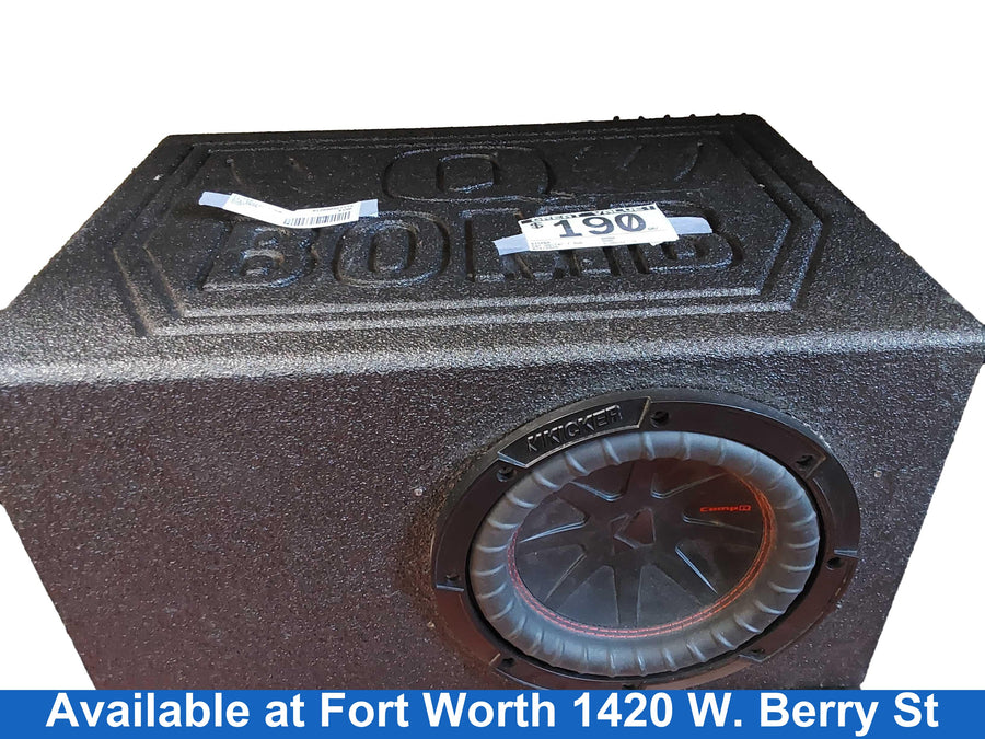 Kicker Bombq Black Car Sub-Woofer