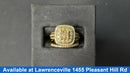 Ring - Engagement Set - Yellow Gold 10k (.417) 4.9 grams Size 9