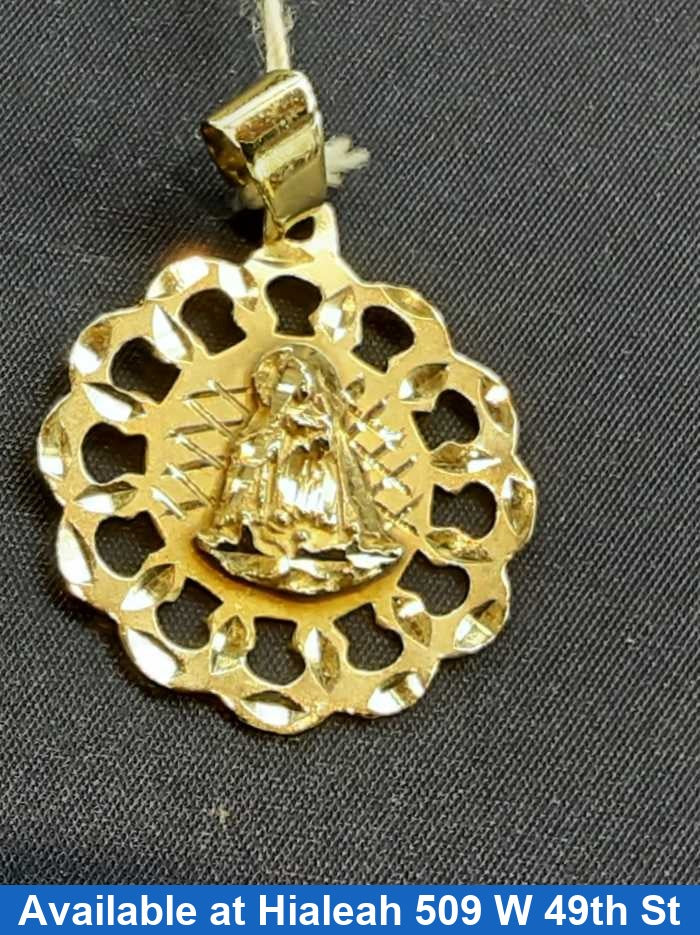 Religious Pendant - Yellow Gold 14k (.585) 2.9 grams