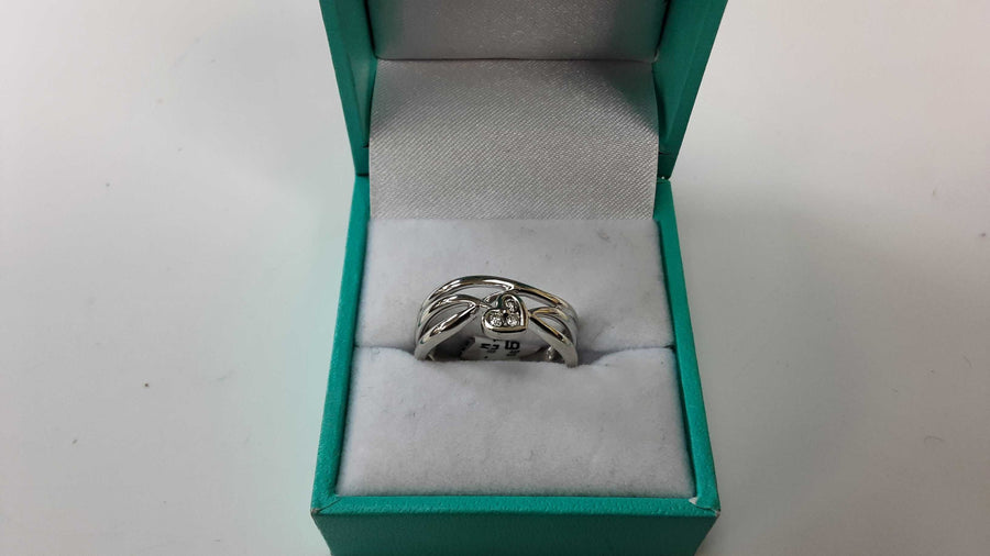 Women's Ring - White Gold 10k (.417) 3.3 grams Size 7