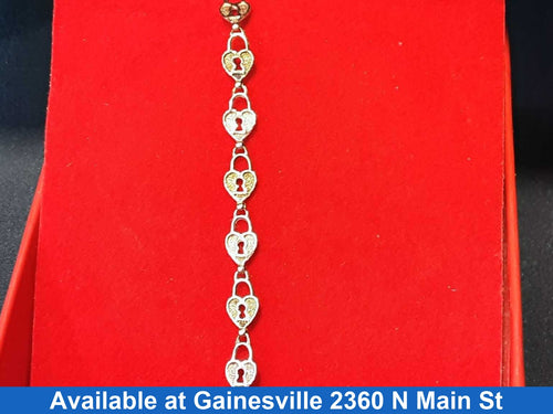 Bracelet - Tricolor Gold 14k (.585) 3.2 grams 7 inch