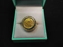 Men's Ring - Yellow Gold 14k (.585) 9.2 grams Size 20