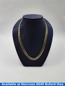 14k Concave Curb Chain