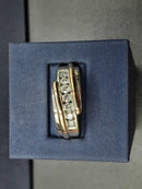 Ring - Wedding Band - Yellow Gold 14k (.585) 10.7 grams Size 12.5