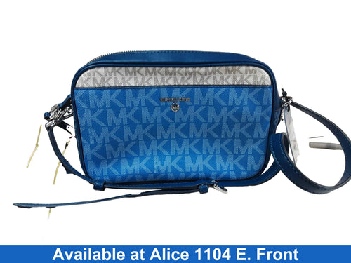 Michael Kors Ab-2204 F22 Blue Purse / Handbag