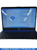 Hp 14-dq0055dx Intel Celeron 4 Gb 64 Gb Blue Laptop