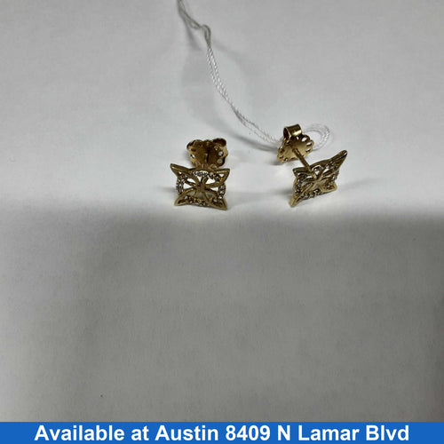 Earrings - Yellow Gold 10k (.417) 1.4 grams