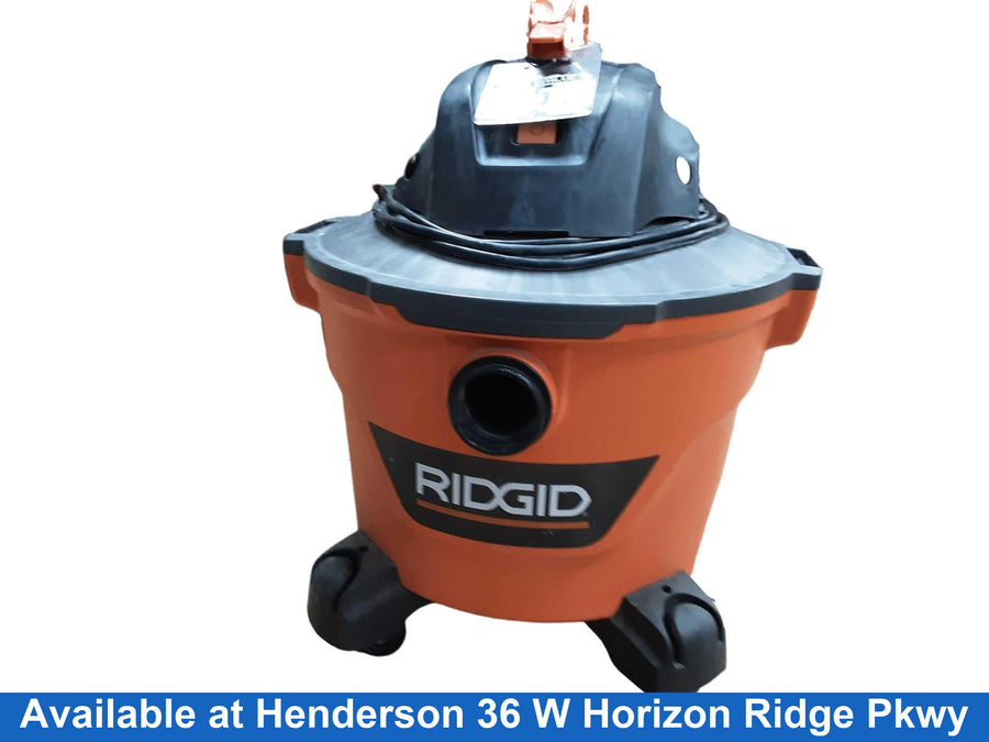 Ridgid Hd09001 Orange Wet / Dry Vacuum