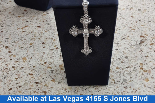 Religious Pendant - White Gold 14k (.585) 3.6 grams